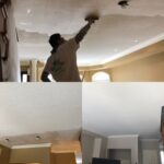 Popcorn ceiling removal